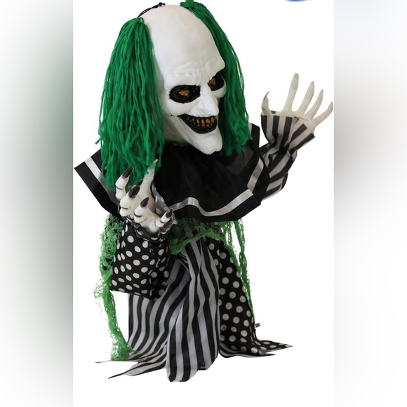 Animated Talking Groundbreaker Clown Prop Touch Activated Lights/sounds 23.6in - Picture 2 of 7